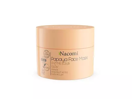 Nacomi - Papaya Face Mask - Enzymatická maska ​​s papaínom - 50 ml
