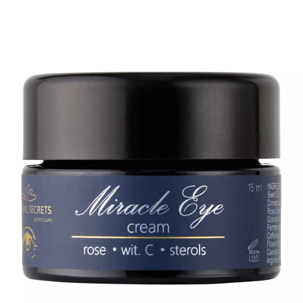 Natural Secrets - Miracle Eye Cream - Bohatý očný krém - 15 ml