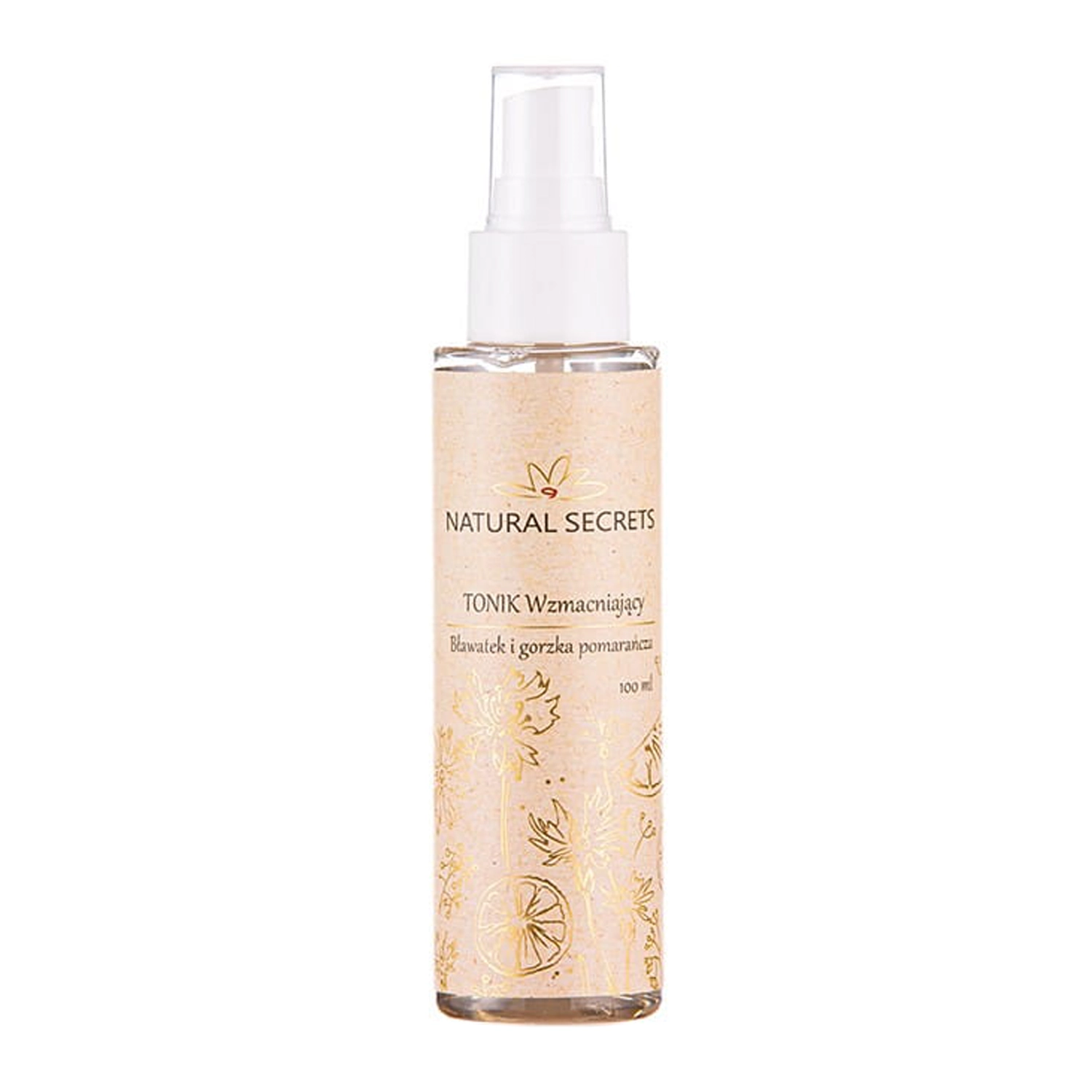 Natural Secrets - Posilňujúce tonikum s neväzou a pomarančom - 100ml