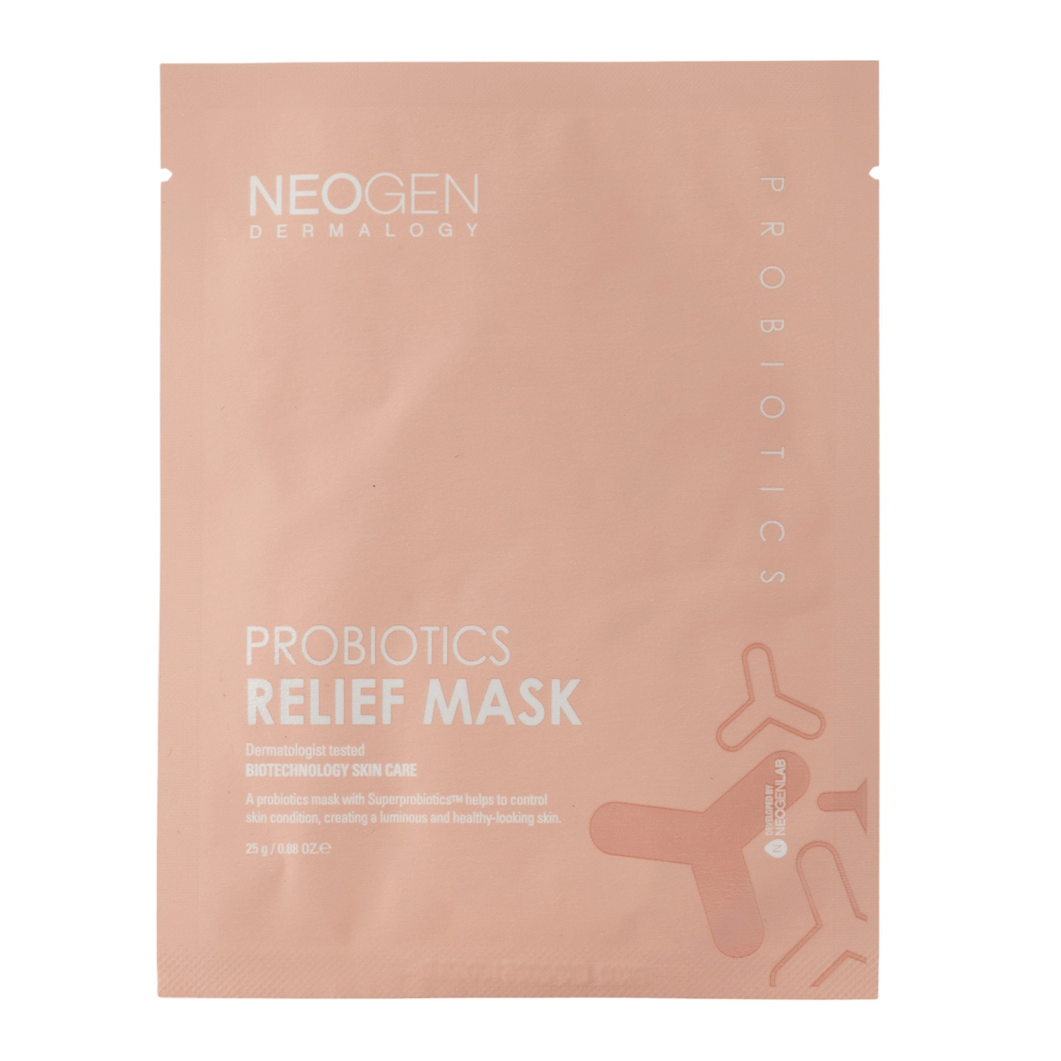 Neogen - Probiotics Relief Mask - Probiotická plátienková maska - 1 ks / 25 g