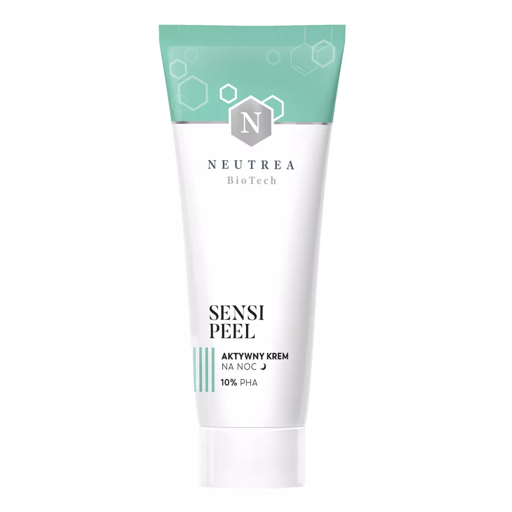 Neutrea - Sensi Peel - Aktívny exfoliačný nočný krém s 10% PHA kyselín - 75ml