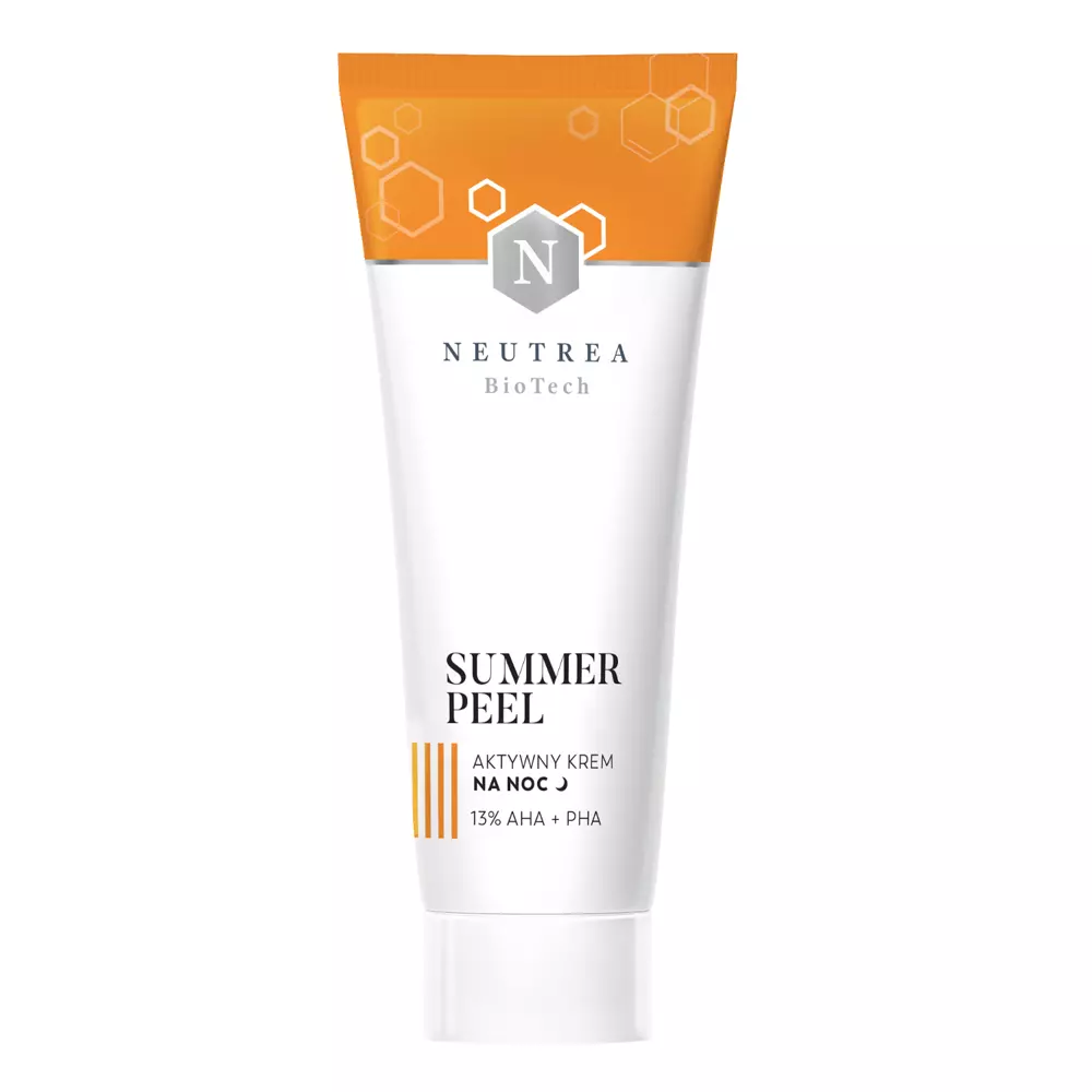 Neutrea - Summer Peel - Aktívny exfoliačný nočný krém s 13% AHA a PHA kyselín - 75ml