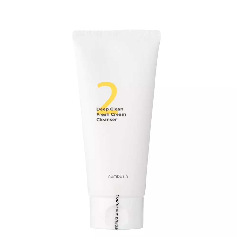 Numbuzin - No.2 -  Deep Clean Fresh Cream Cleanser - Hydratačná emulzia na čistenie pleti - 120ml