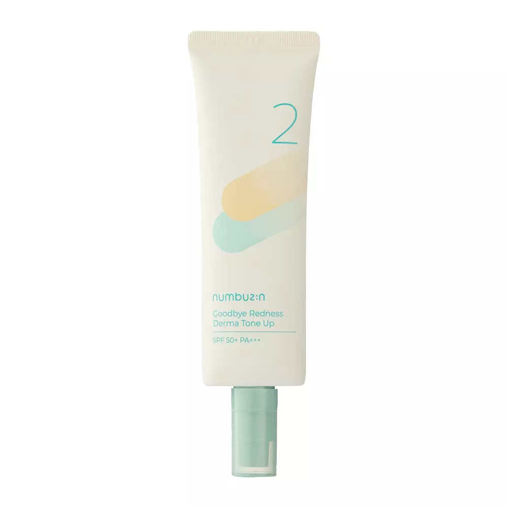 Numbuzin - No.2 - Goodbye Redness Derma Tone Up - SPF 50+ PA+++ - Tónovací make-up 4v1 - 50ml