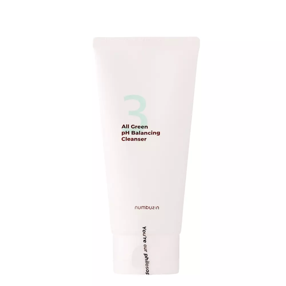 Numbuzin - No.3 - All Green pH Balancing Cleanser - Čistiaci gél na pleť - 120ml