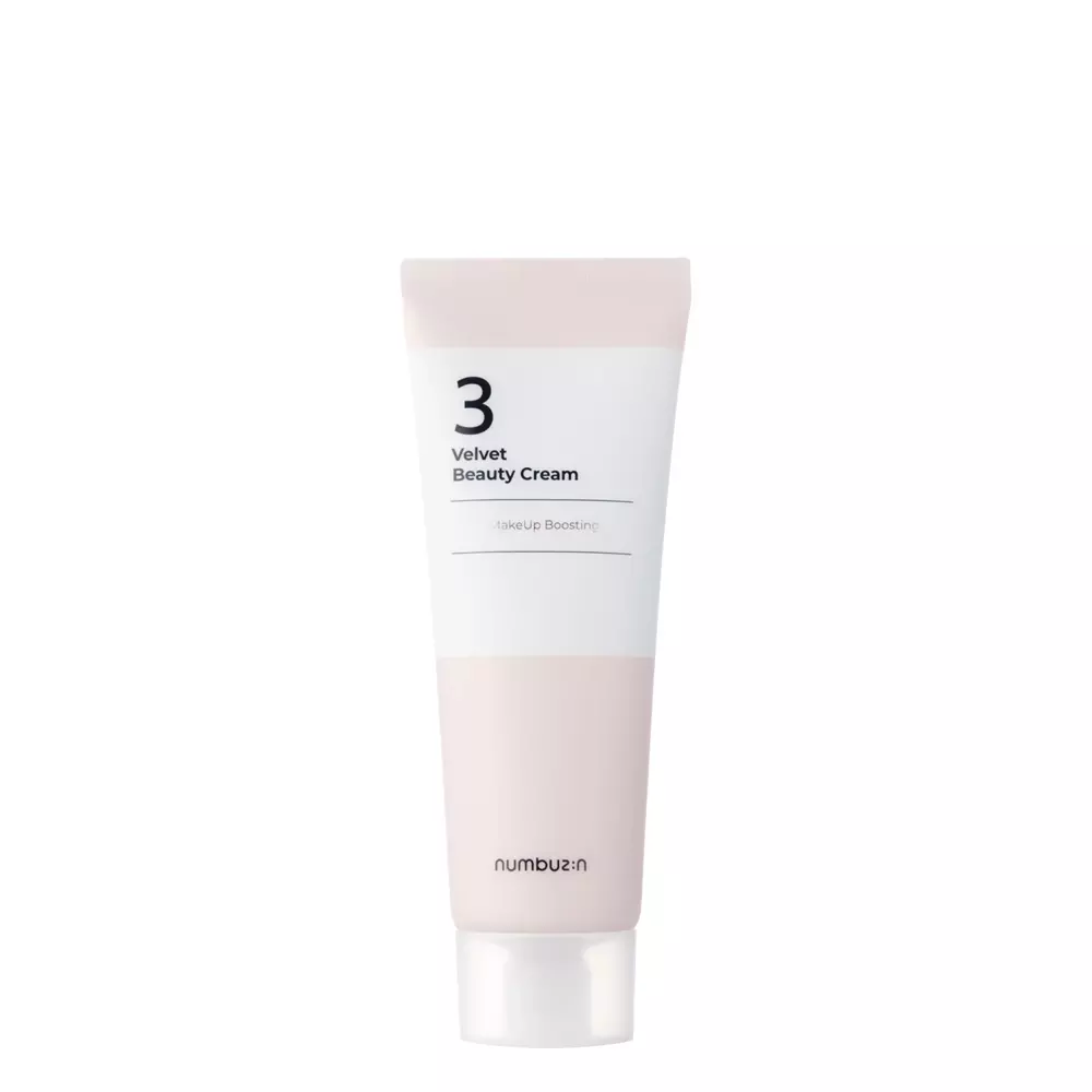 Numbuzin - No.3 - Velvet Beauty Cream - Ošetrujúci krém pod make-up - 60ml