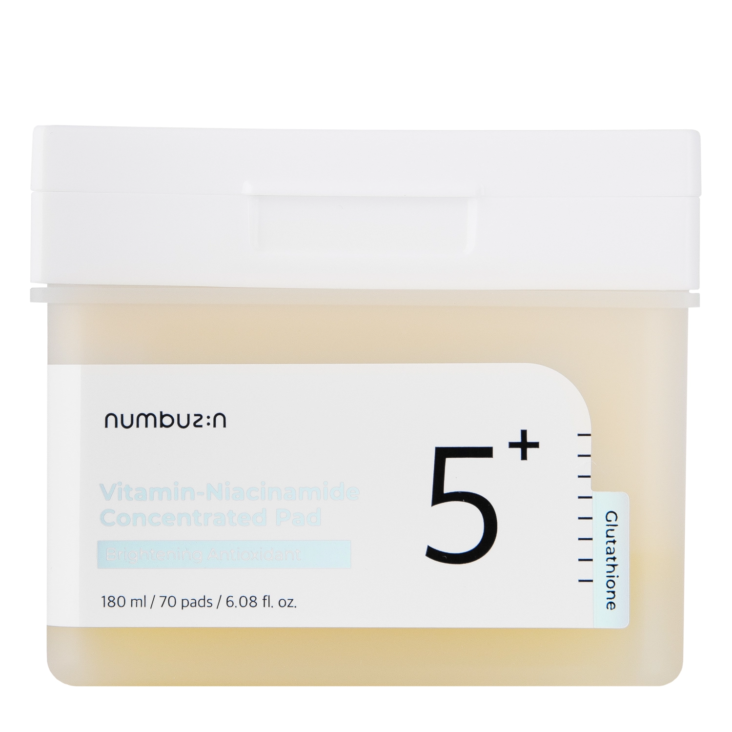 Numbuzin - No.5 Vitamin - Niacinamide Concentrated Pad - Tampóny s niacínamidom na tvár - 180 ml / 70 ks