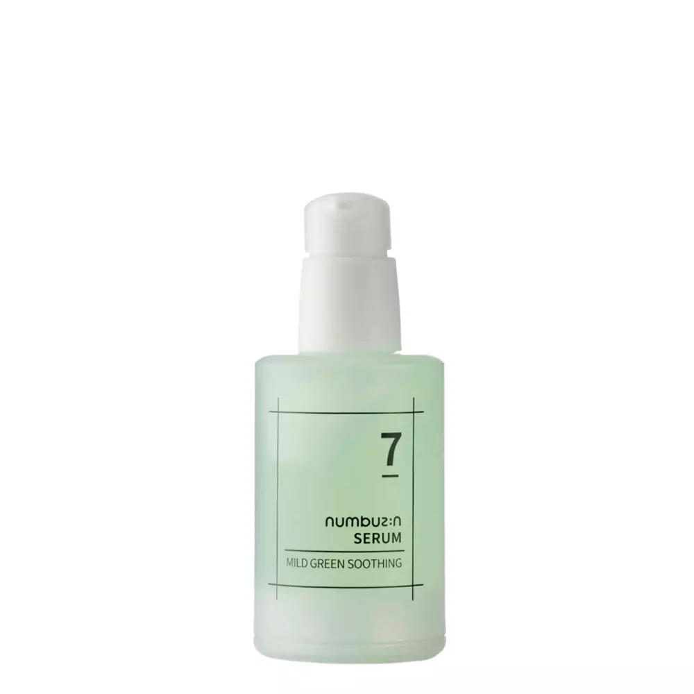 Numbuzin - No.7 - Mild Green Soothing Serum - Upokojujúce pleťové sérum - 50ml