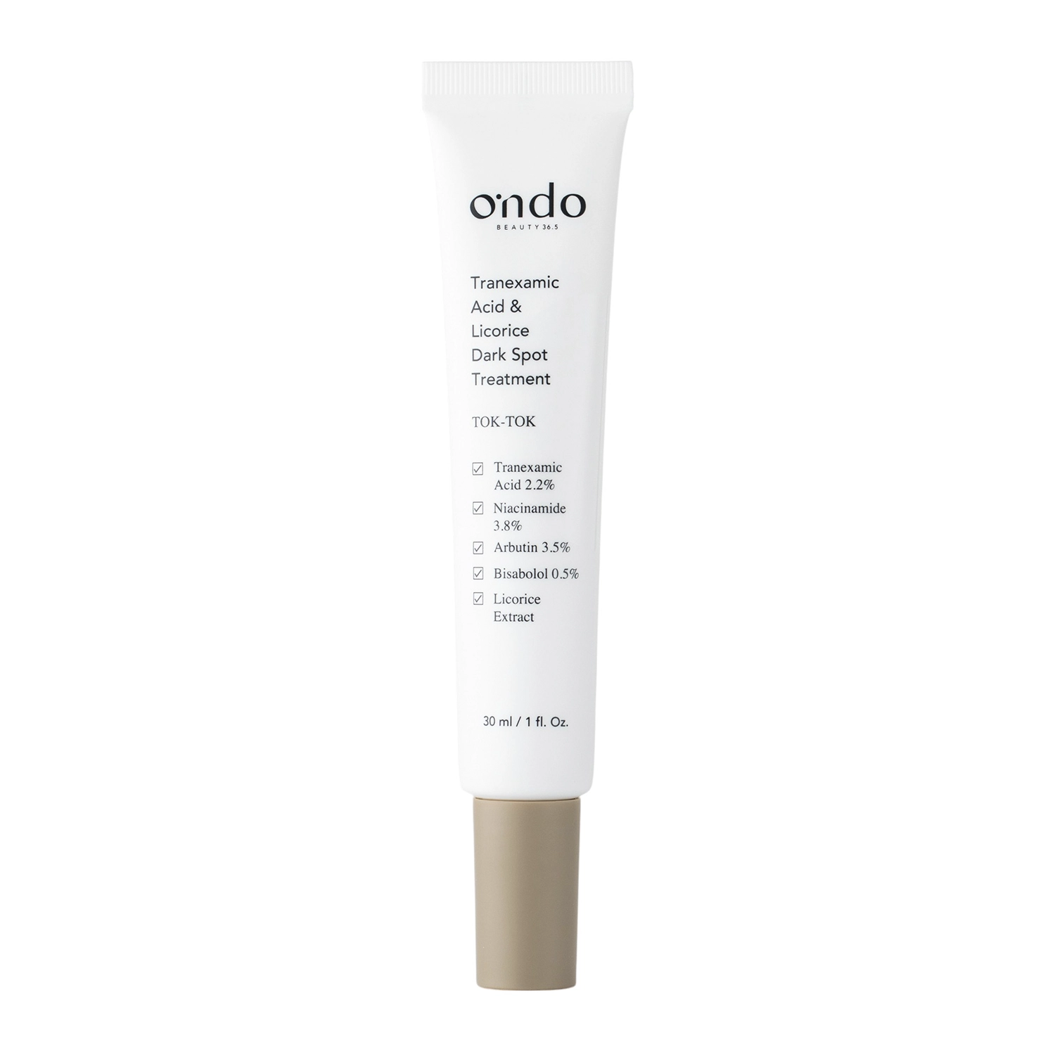 Ondo Beauty 36.5 - Tranexamic Acid & Licorice Dark Spot Treatment - Kúra proti sfarbeniam a hyperpigmentácii - 30 ml