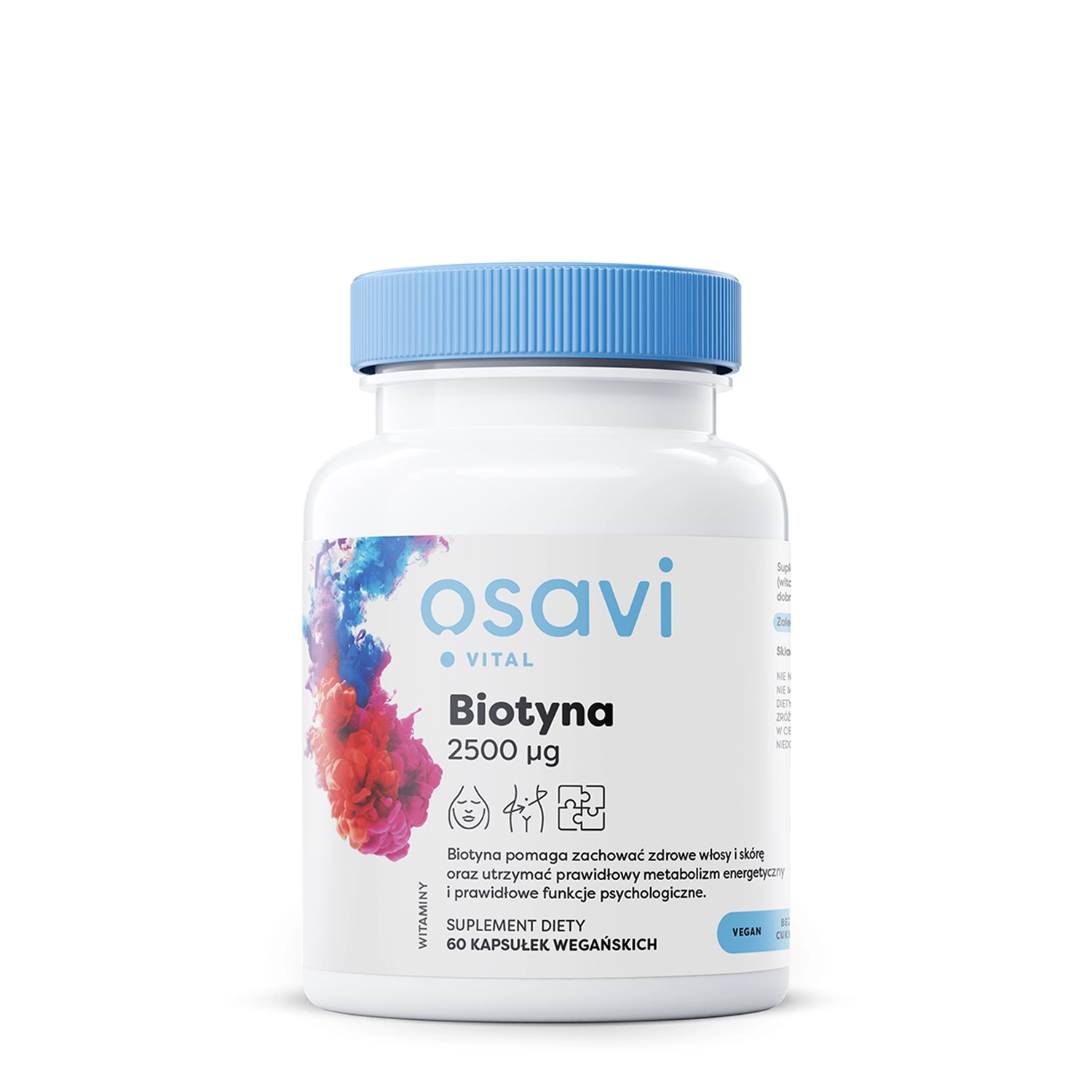 Osavi - Biotín 2500mcg - 60 kapsúl 