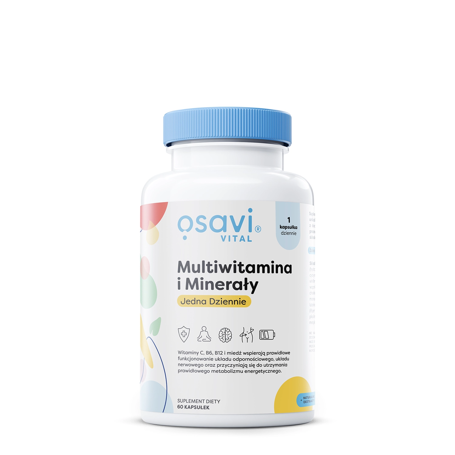 Osavi - Multivitamíny a minerály - 60 kapsúl