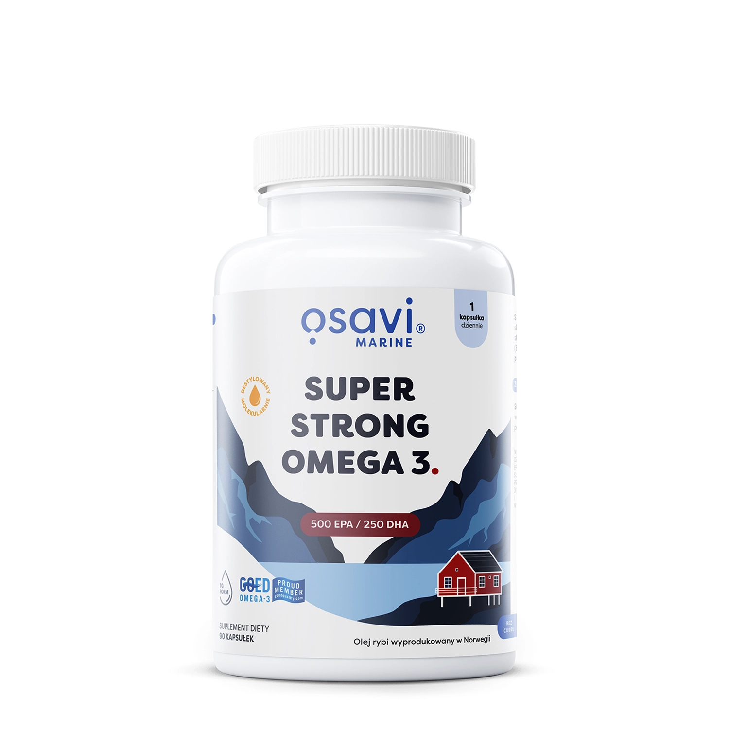 Osavi - Super Strong Omega 3 500 EPA / 250 DHA - 60 mäkkých kapsúl / 81 g