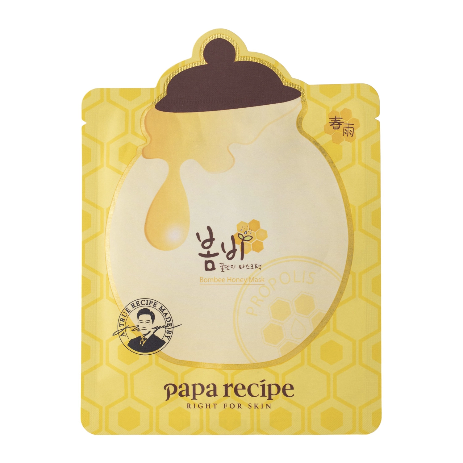 Papa Recipe - Bombee Honey Mask - Vyživujúca plátienková maska s medom - 1ks/25g