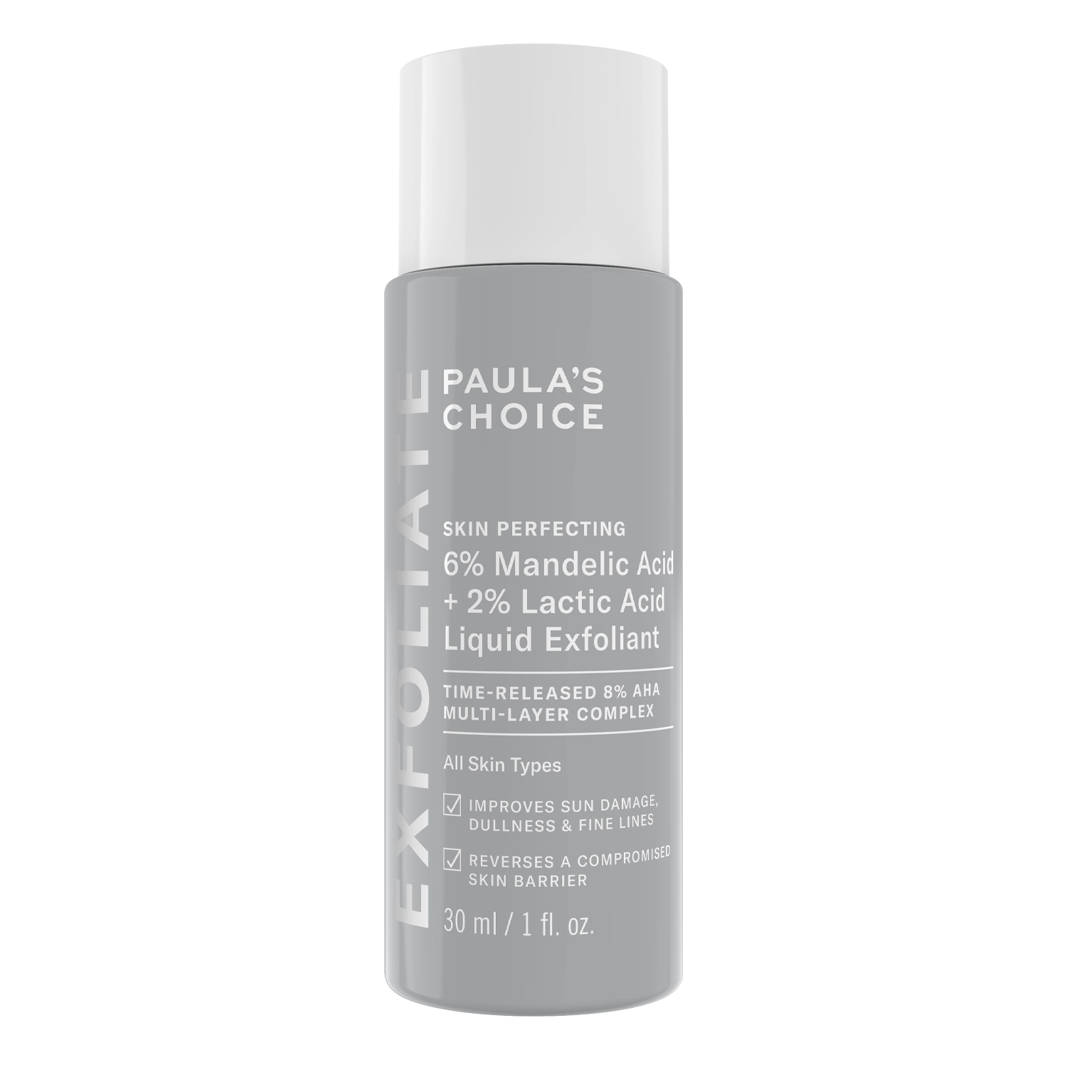 Paula's Choice - 6% Mandelic Acid + 2% Lactic Acid Liquid Exfoliant - Tekutý pleťový peeling - 30 ml