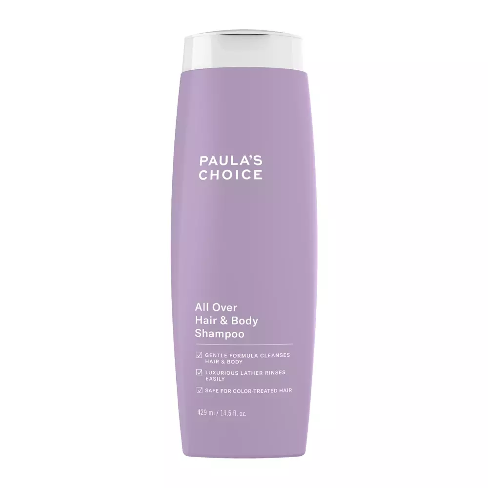 Paula's Choice - All Over Hair & Body Shampoo - Produkt 2v1 - Šampón na vlasy a sprchový gél - 429 ml