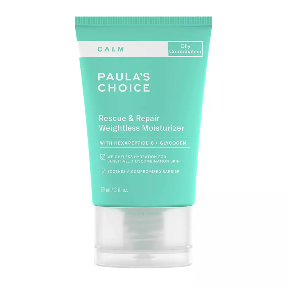 Paula's Choice - Calm Rescue&Repair Weightless Moisturizer - Ľahký hydratačný nočný krém - 60 ml