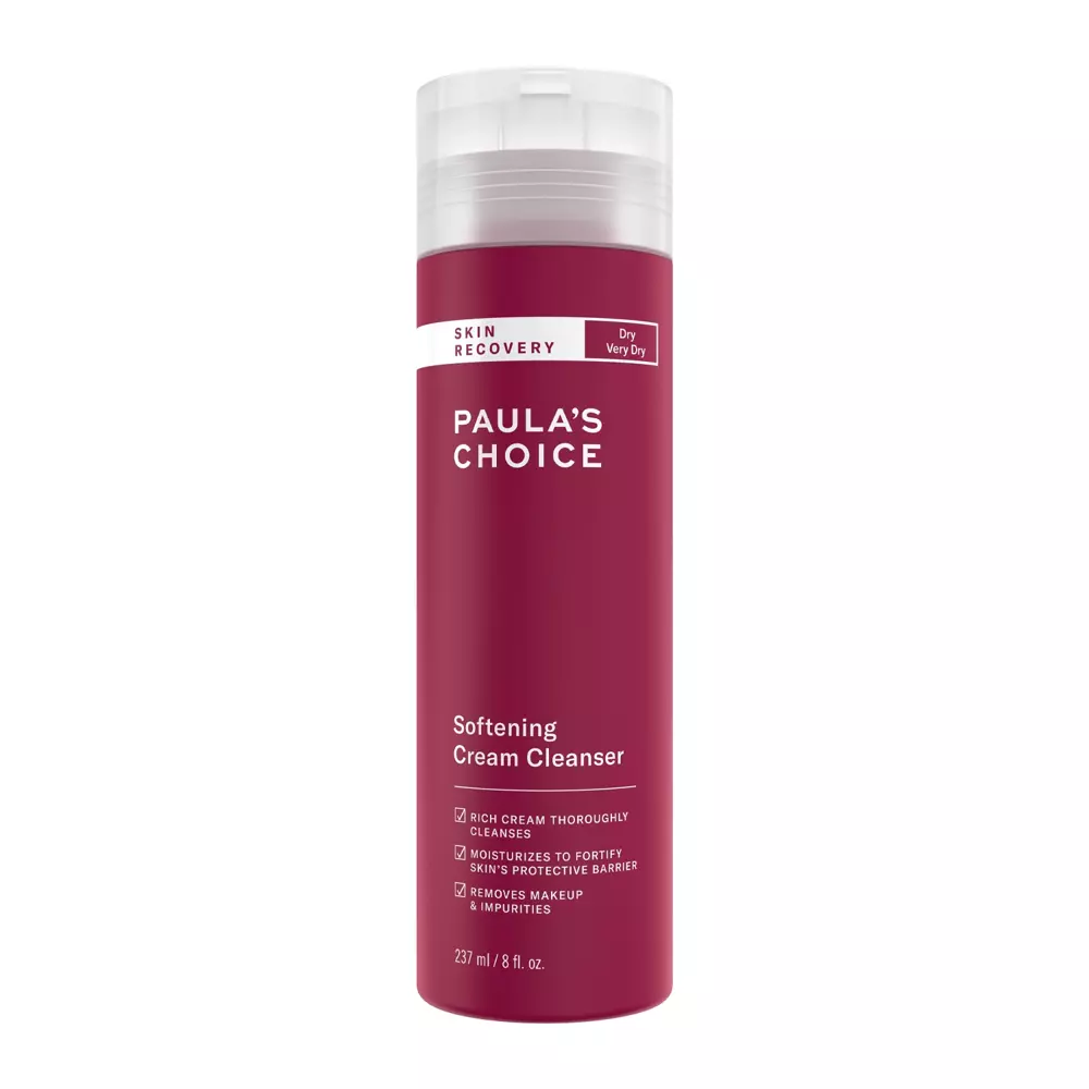 Paula's Choice - Skin Recovery - Softening Cream Cleanser - Zvláčňujúca čistiaca emulzia pre suchú pleť - 237 ml