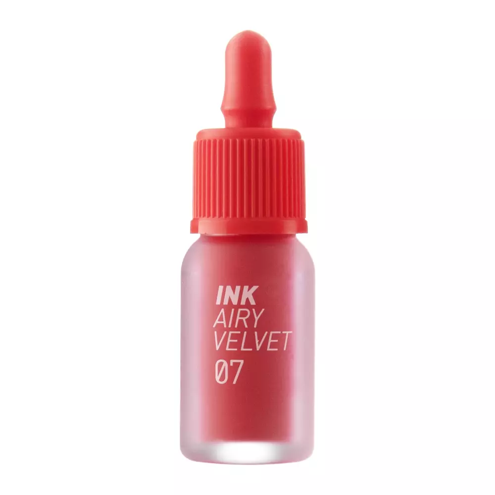 Peripera - Ink Airy Velvet - 007 Heart Grapefruit - Matný tint na pery - 4g