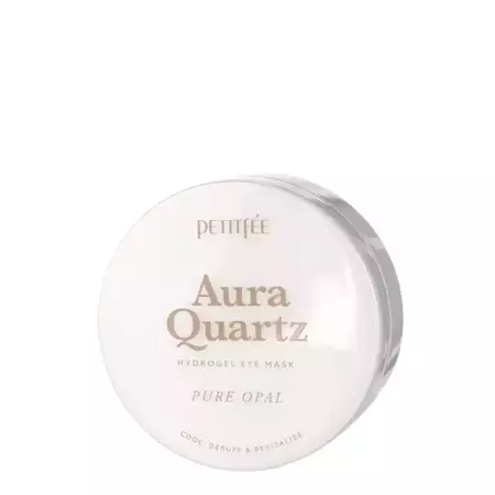 Petitfee - Aura Quartz Hydrogel Eye Mask Pure Opal - Hydrogélové náplasti na oči - 40 ks