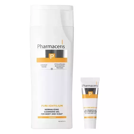 Pharmaceris - P Puri-Ichtilium Cleansing Gel - Regulujúci čistiaci gél na telo a pokožku hlavy - 250ml