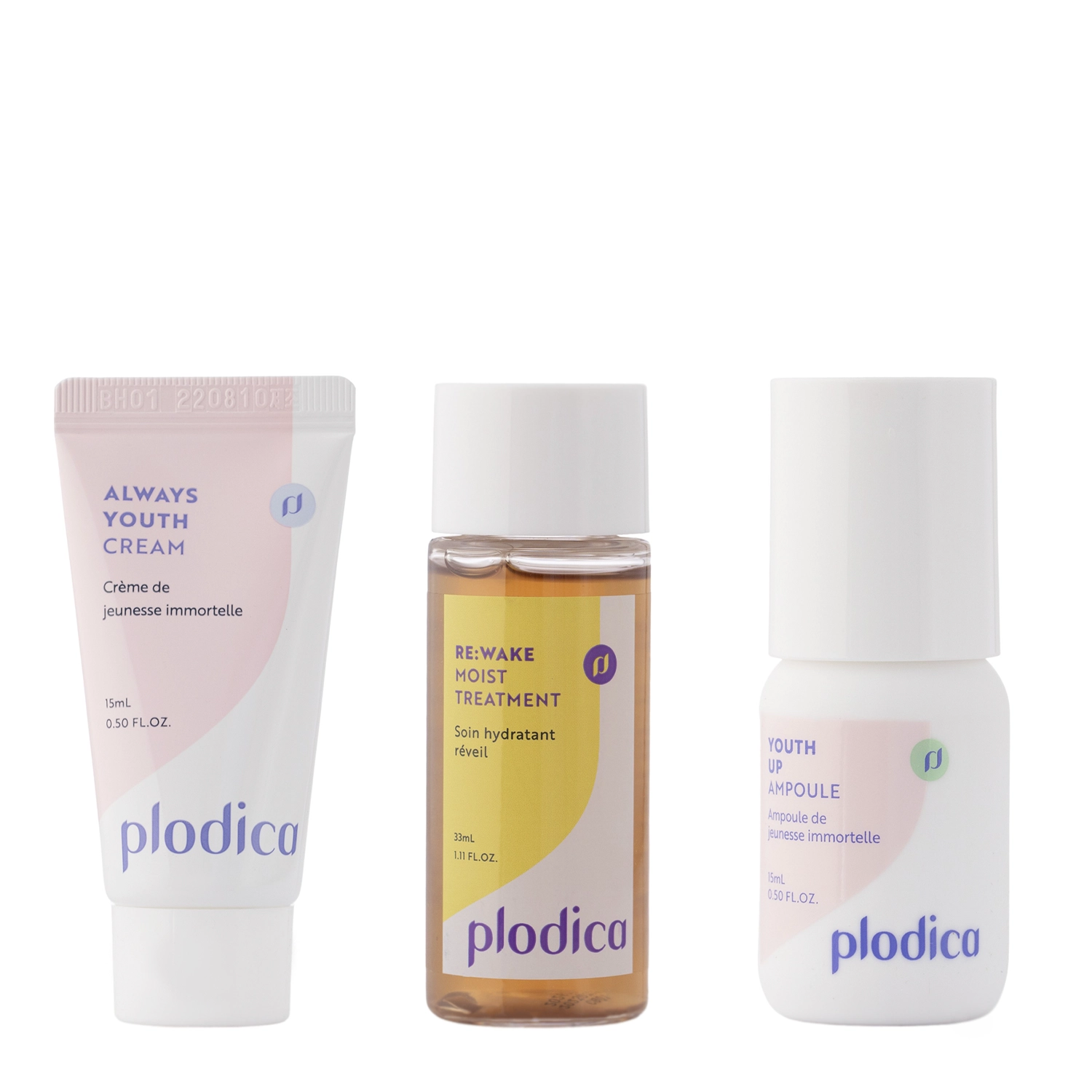 Plodica - Full Day Youth Kit - Sada miniproduktov - Antioxidácia - Tonikum 33 ml + Sérum 15 ml + Krém 15 ml