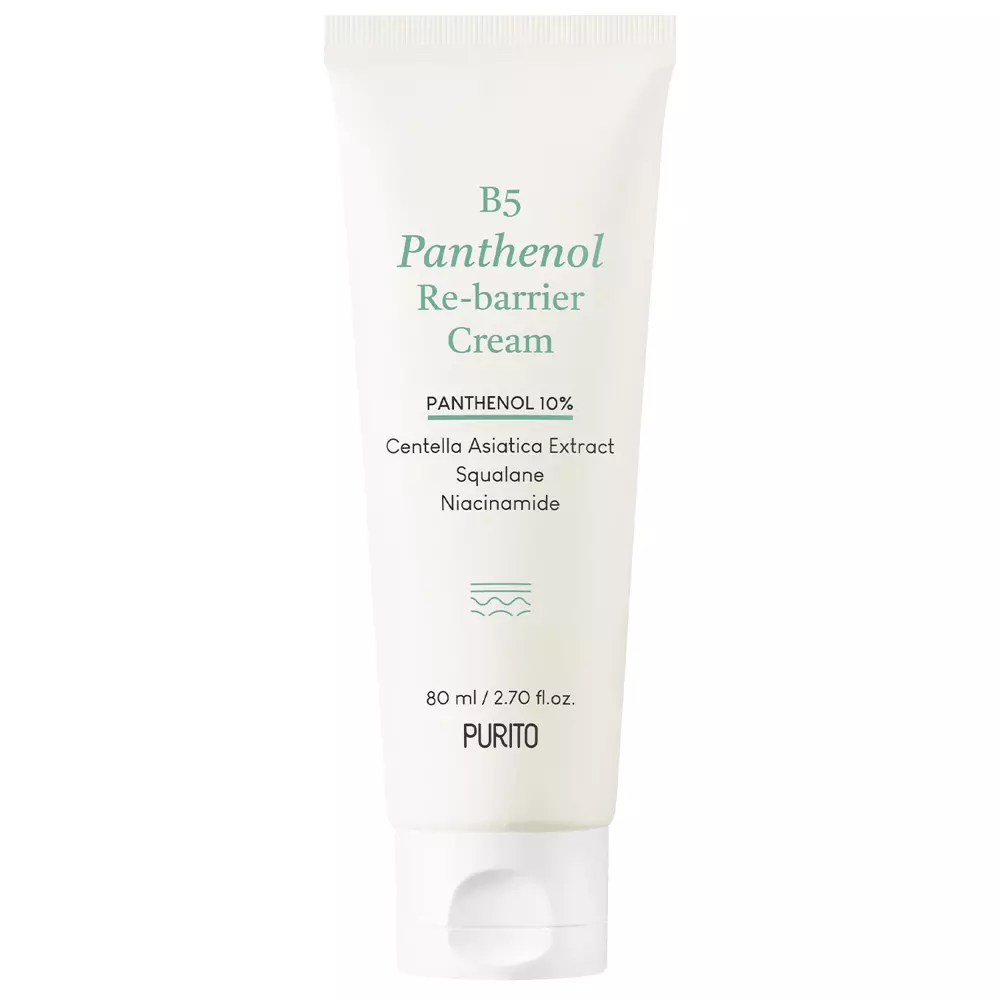 Purito - B5 Panthenol Re-Barrier Cream - Posilňujúci krém s panthenolom - 80ml