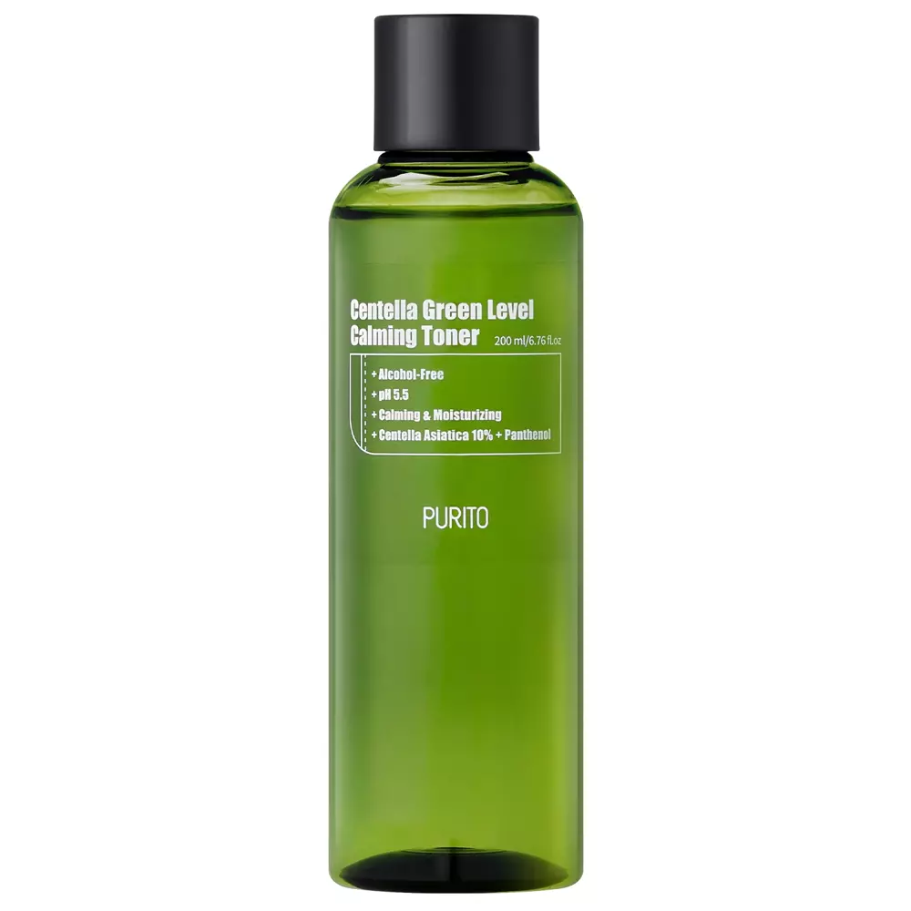 Purito -  Centella Green Level  Calming Toner - Hydratačné tonikum s pupočníkom ázijským - 200ml