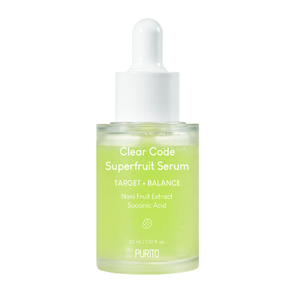 Purito - Clear Code Superfruit Serum - Seboregulačné sérum s extraktom z ovocia noni - 30 ml