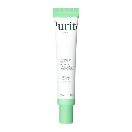 Purito Seoul - Wonder Releaf Centella Eye Cream Unscented - Neparfumovaný očný krém - 30 ml