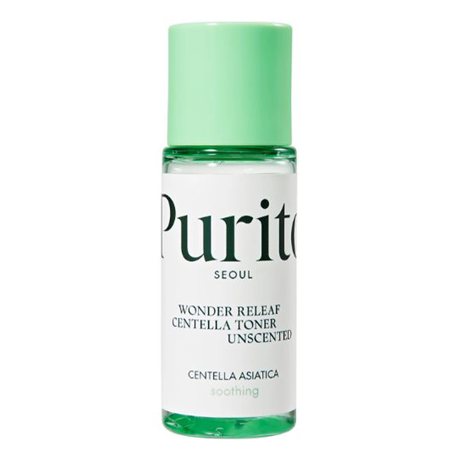 Purito Seoul - Wonder Releaf Centella Toner Unscented - Tonikum bez parfumácie s pupočníkom ázijským - 30 ml