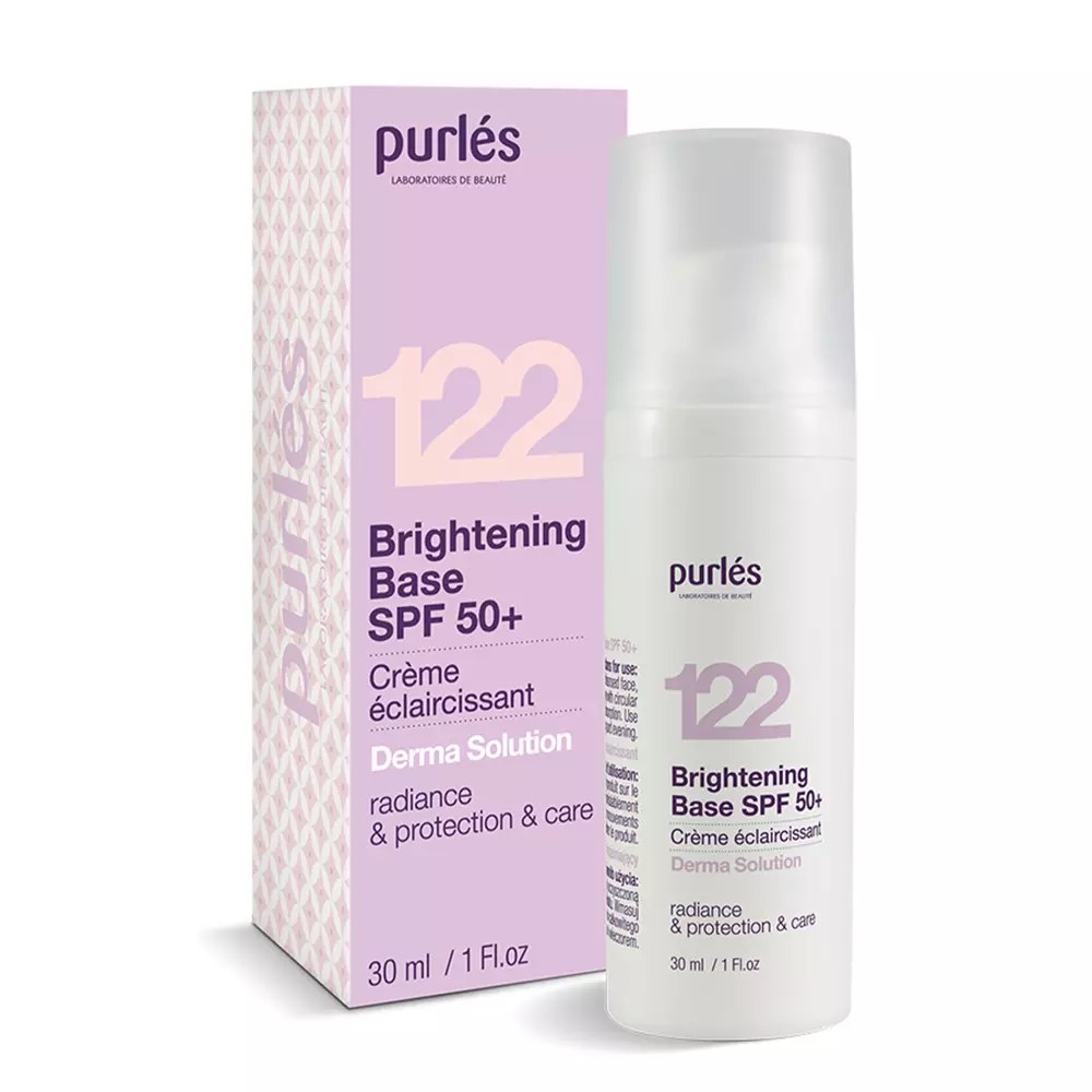 Purles - 122 - Brightening Base SPF50+ - Rozjasňujúca podkladová báza pod make-up - 30ml