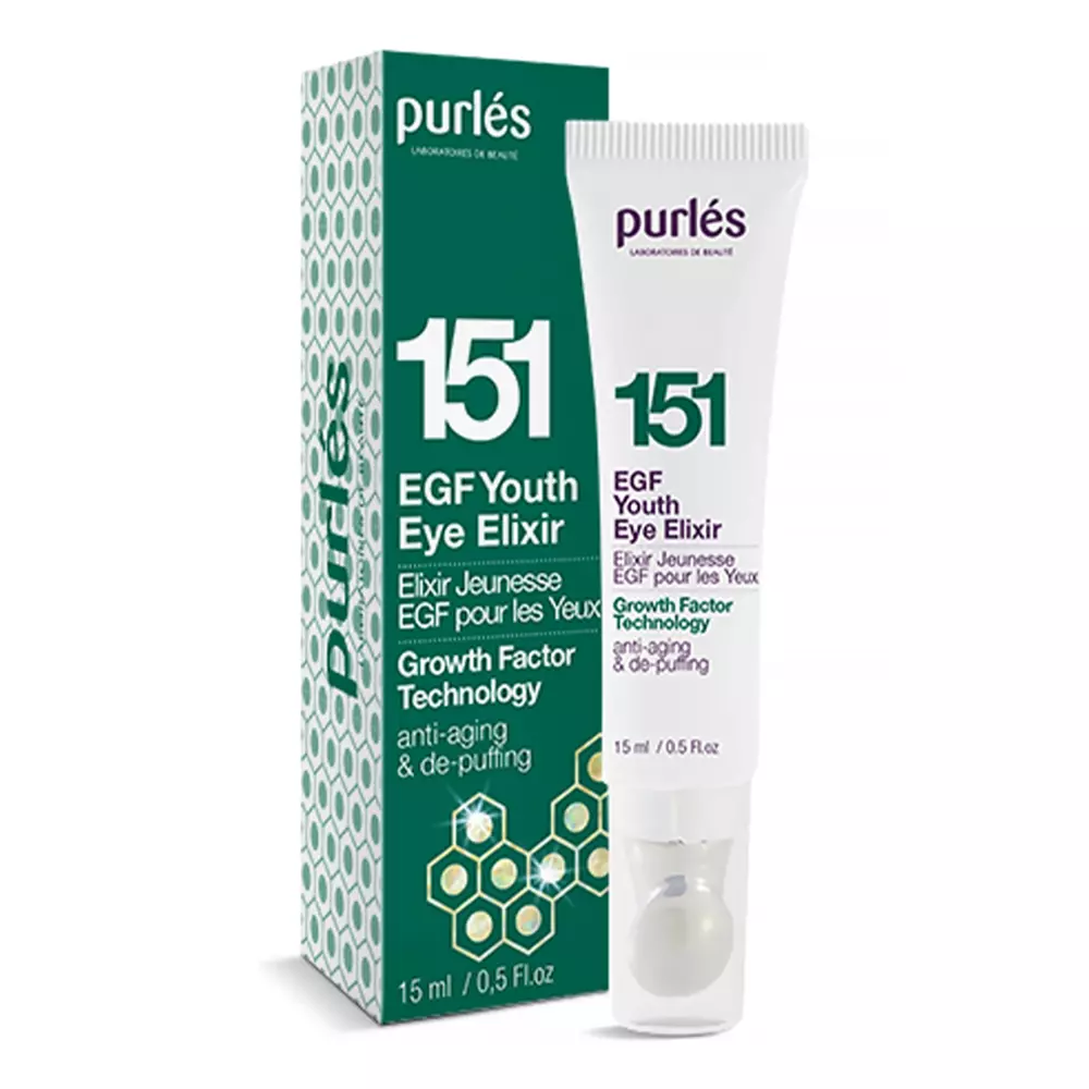 Purles - 151 - EGF Youth Eye Elixir - Omladzujúce sérum pod oči - 15ml