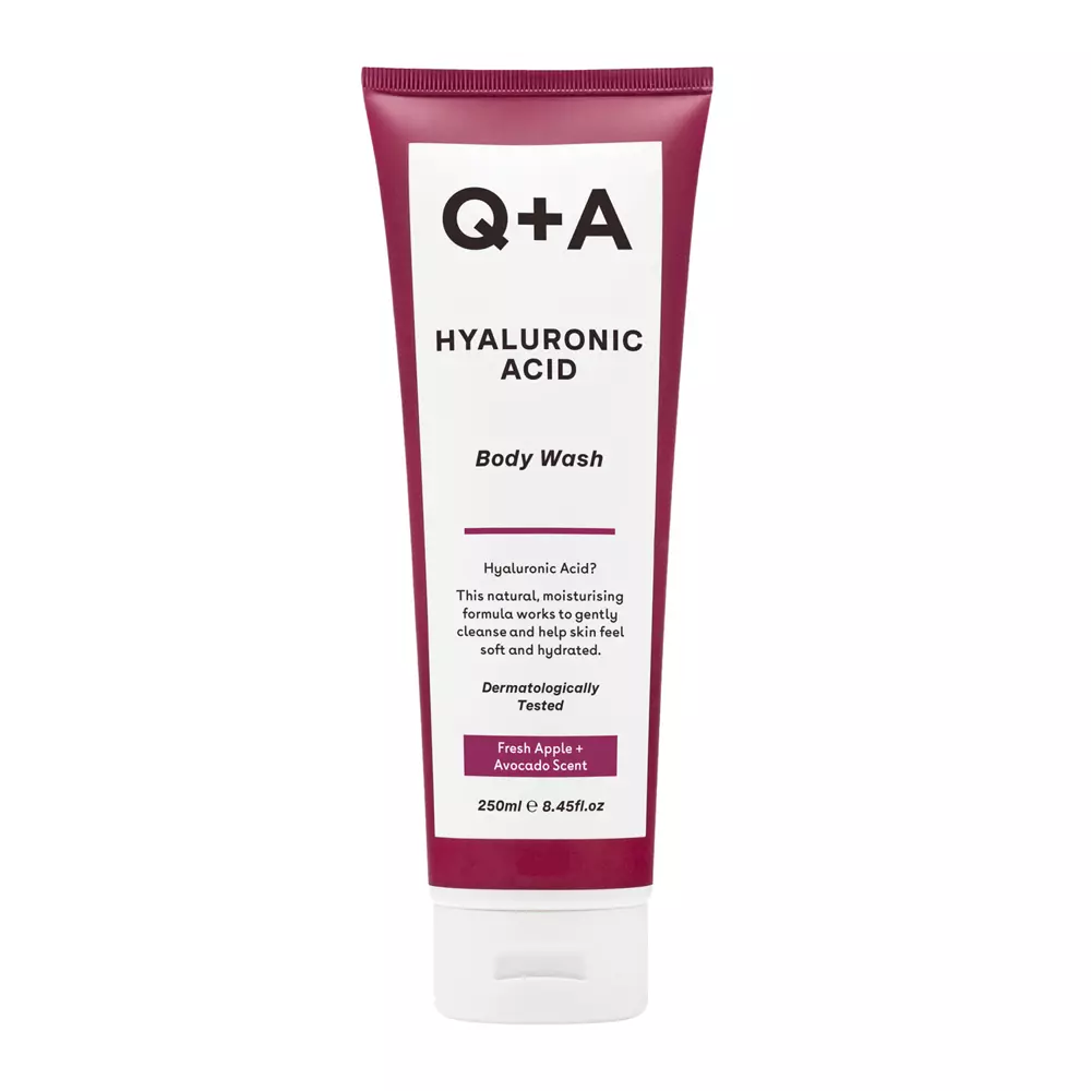 Q+A - Hyaluronic Acid Body Wash - Hydratačný sprchový gél s kyselinou hyalurónovou - 250 ml