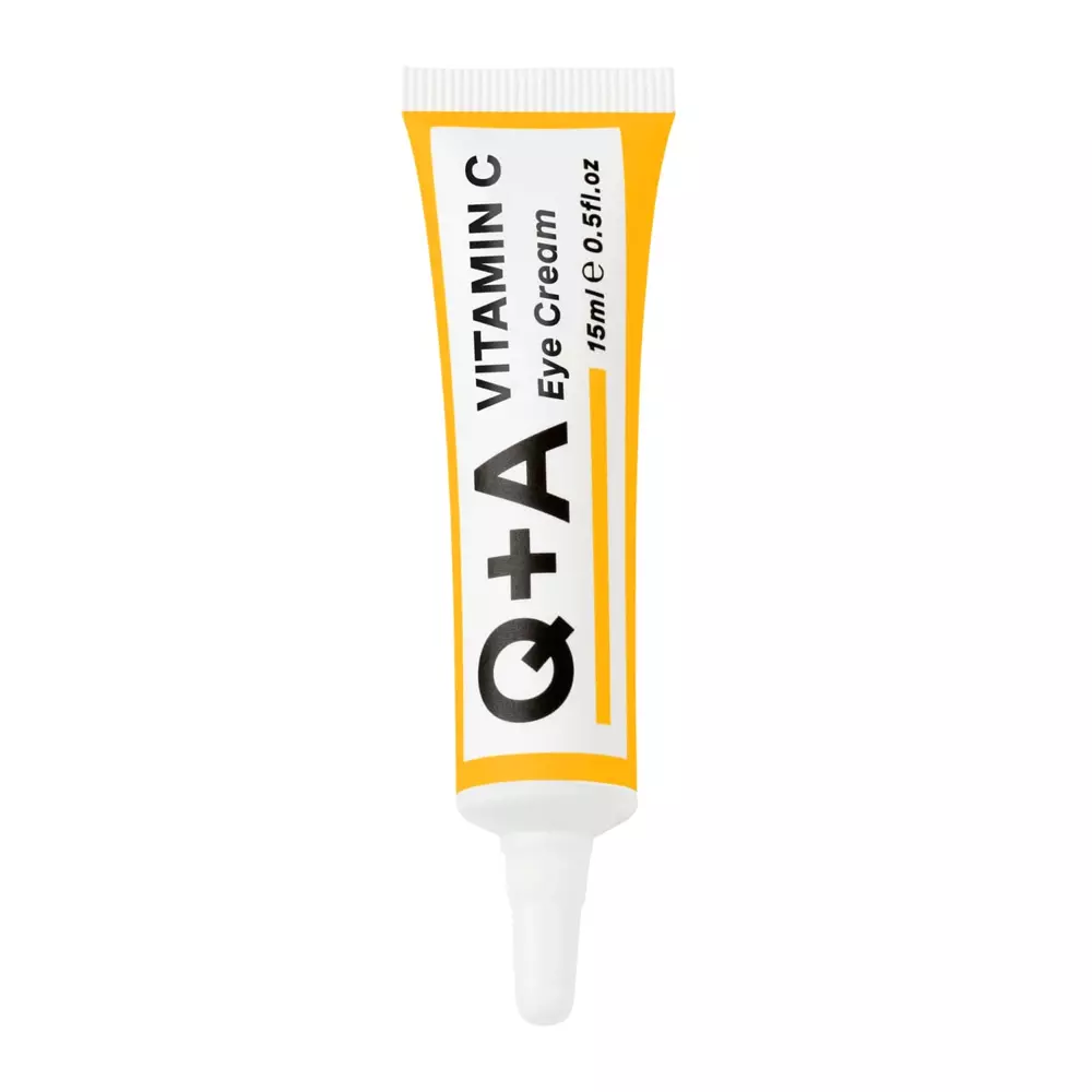 Q+A - Vitamin C Eye Cream - Rozjasňujúci očný krém s vitamínom C - 15 ml