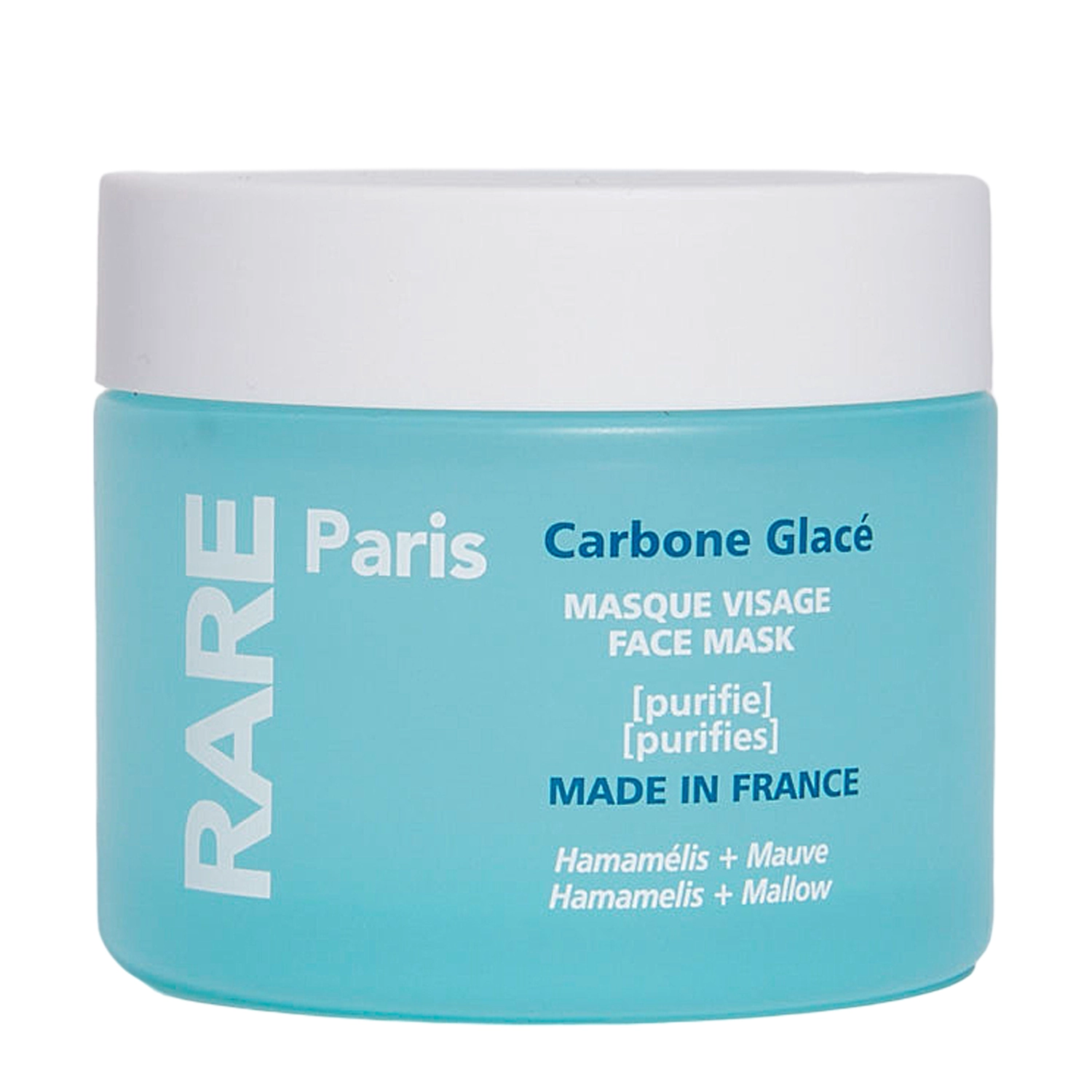 Rare Paris - Face Mask Carbone Glacé - Krémová čistiaca pleťová maska - 80 ml 