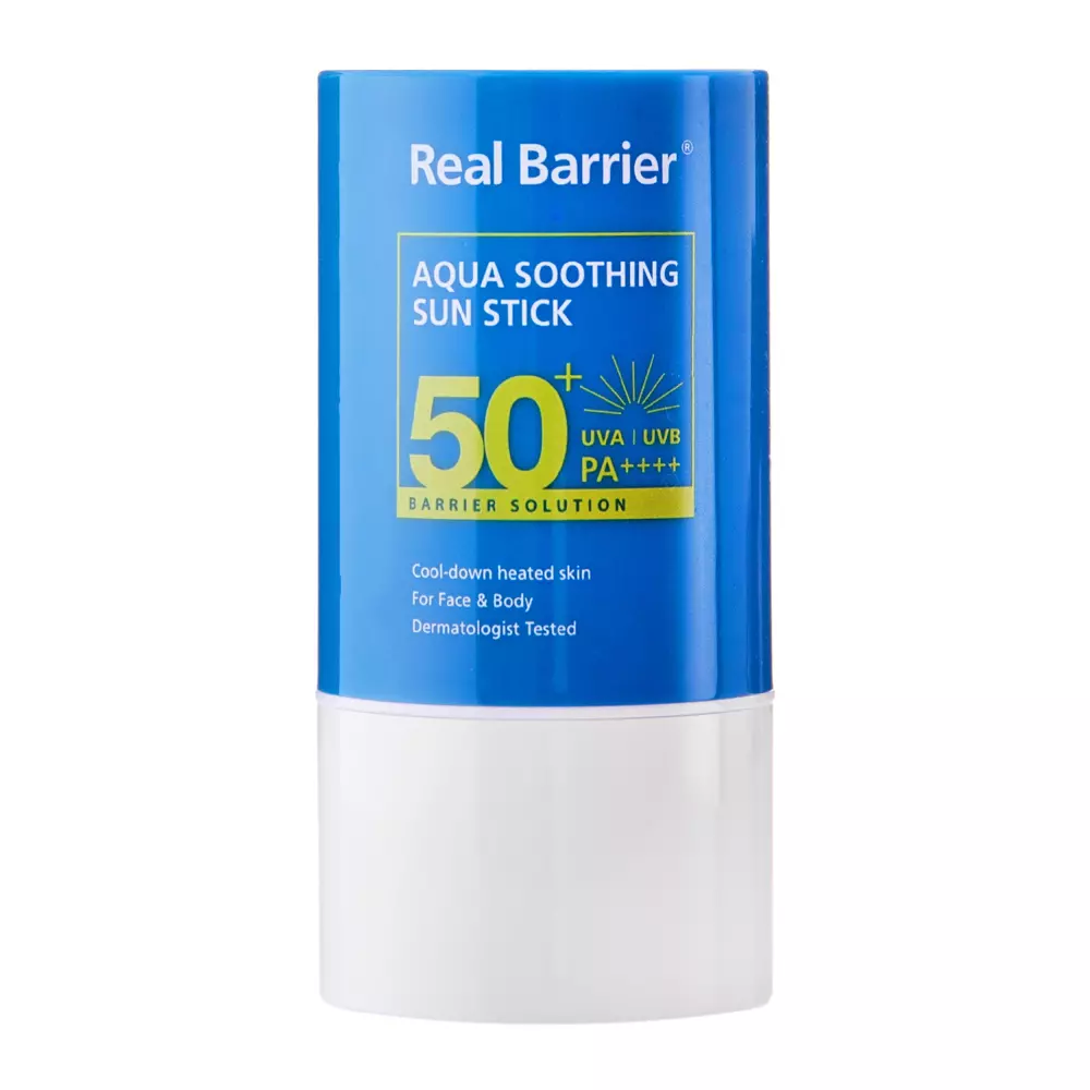 Real Barrier - Aqua Soothing Sun Stick SPF50+/PA++++ - Hydratačný SPF krém v tyčinke - 21 g