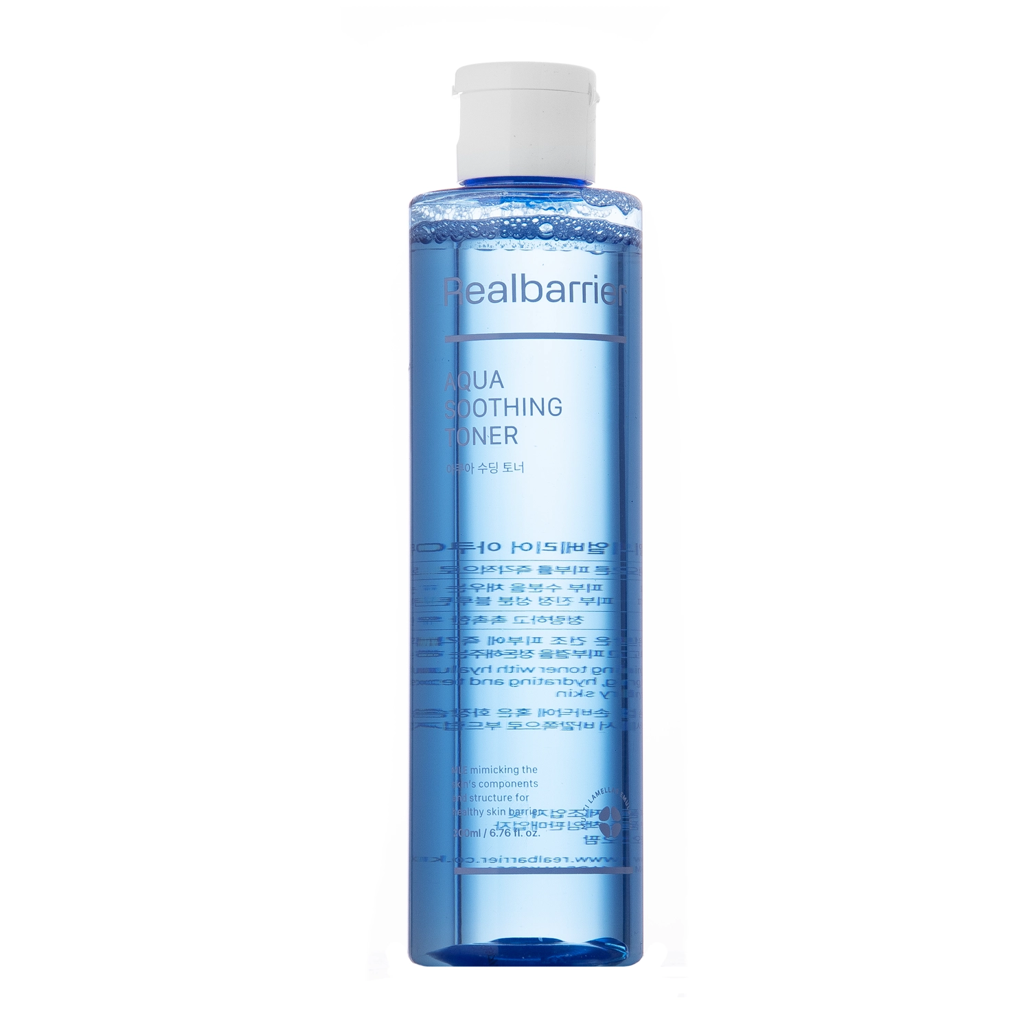 Real Barrier - Aqua Soothing Toner - Hydratačné tonikum na tvár - 200 ml