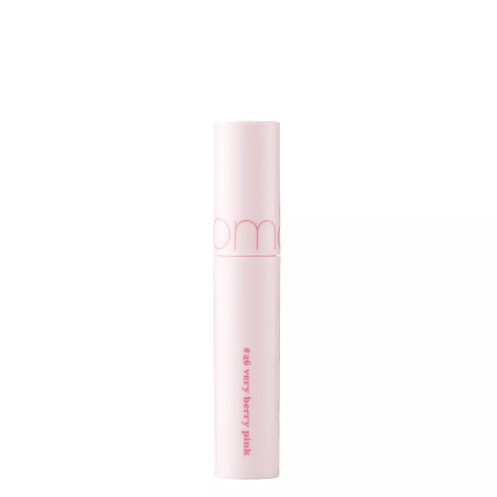 Rom&nd - Dewyful Water Tint Summer Pink Series - 26 Very Berry Pink - Lesklý tint na pery - 5,5g