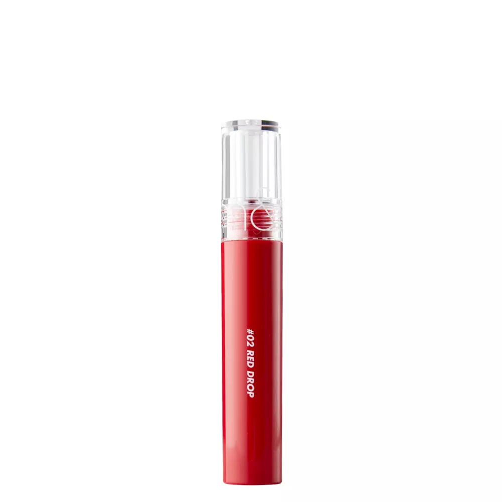 Rom&nd - Glasting Water Tint - 02 Red Drop - Lesklý tint na pery - 4g