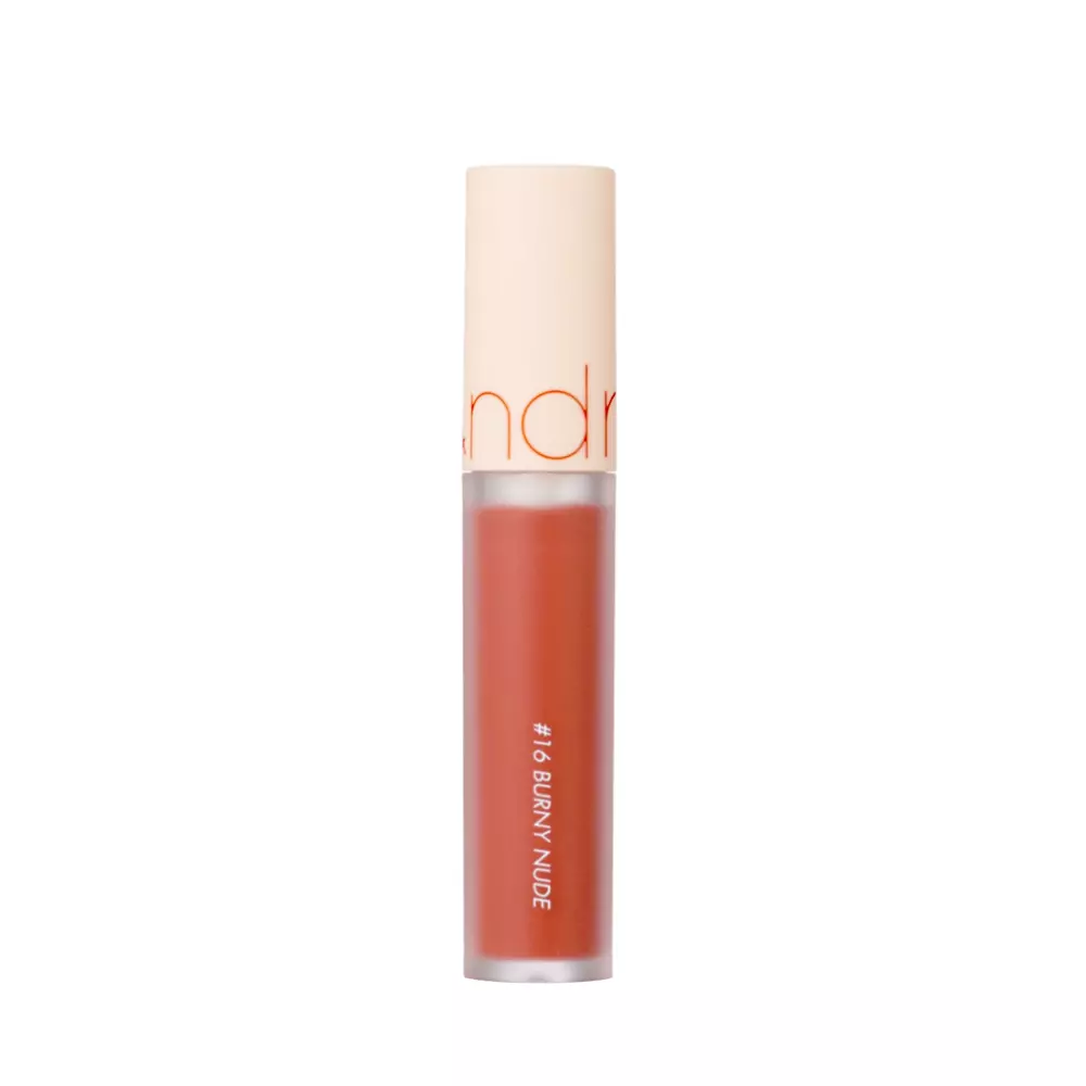 Rom&nd - Zero Velvet Tint - 16 Burny Nude - Zamatový tint na pery s matným finishom - 5,5g