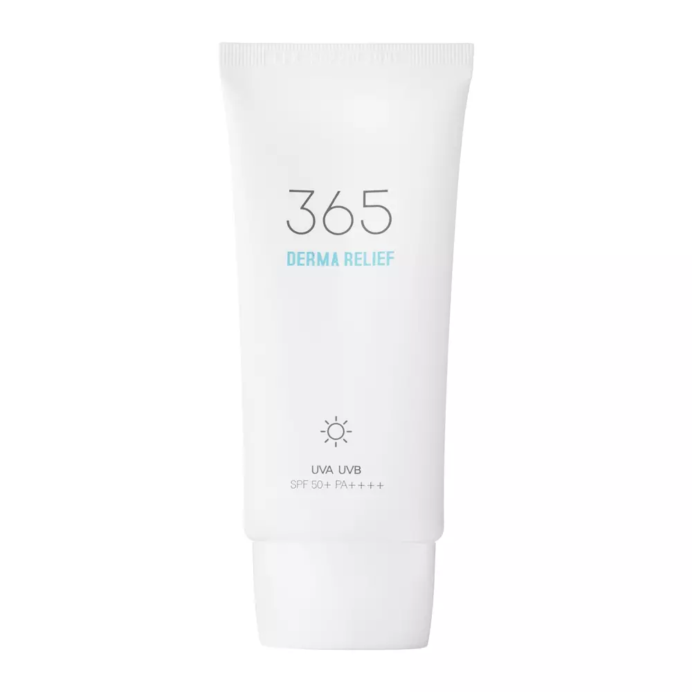 Round Lab - 365 Derma Relief Sun Cream SPF50+/PA+++ - Ochranný pleťový krém s SPF 50+ - 50ml