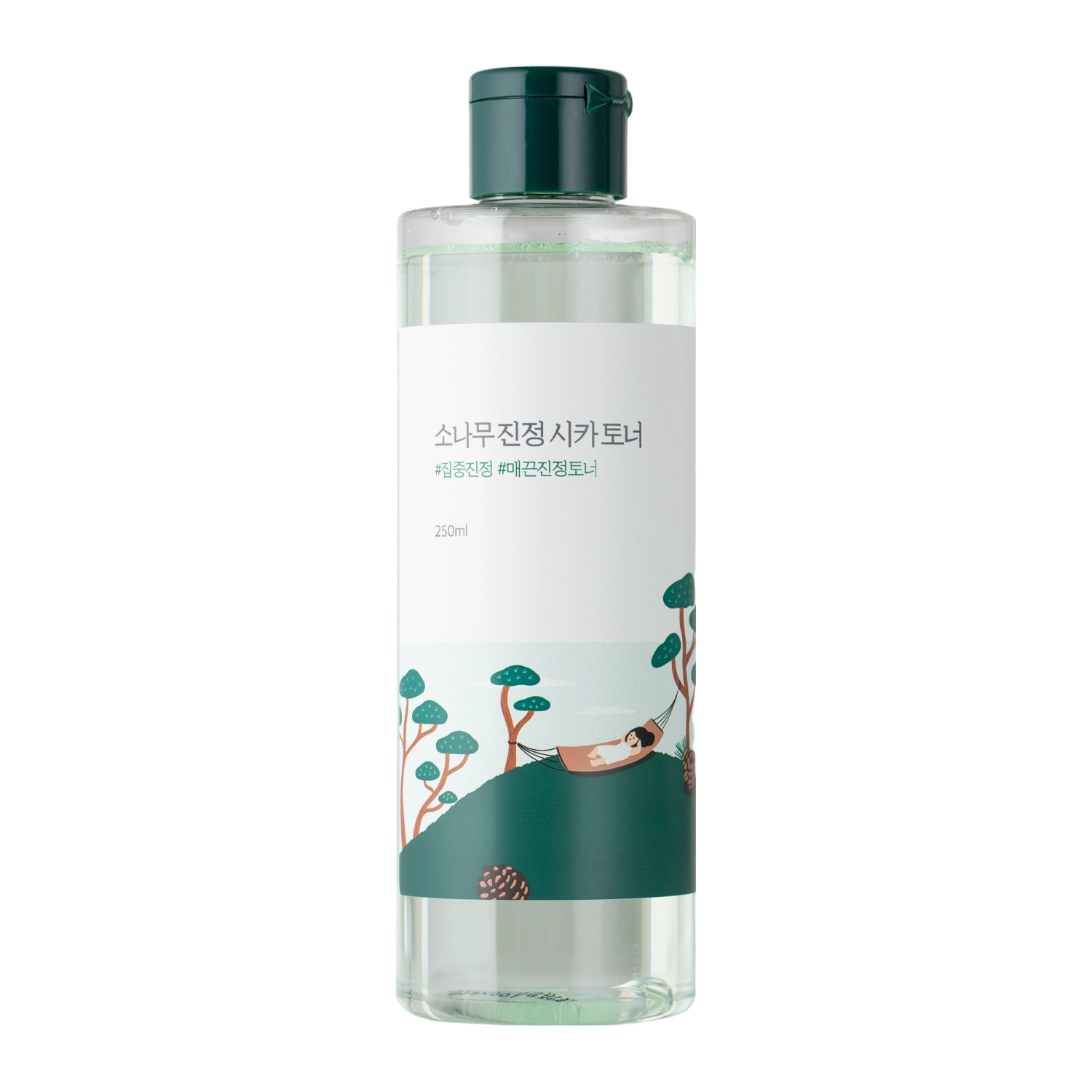 Round Lab - Pine Calming Cica Toner - Hydratačné tonikum na tvár - 250 ml