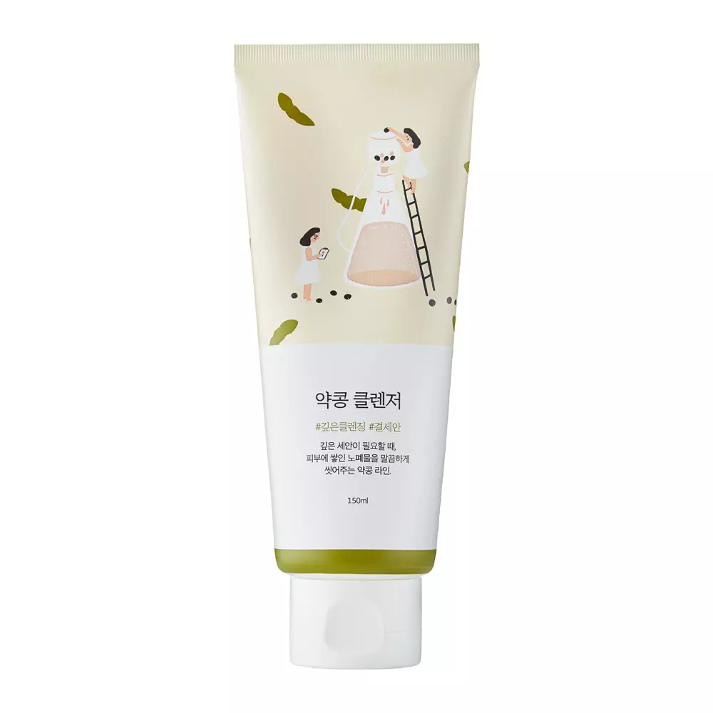 Round Lab - Soybean Nourishing Cleanser - Čistiaci gél na tvár s extraktom z čiernej sóje - 150 ml