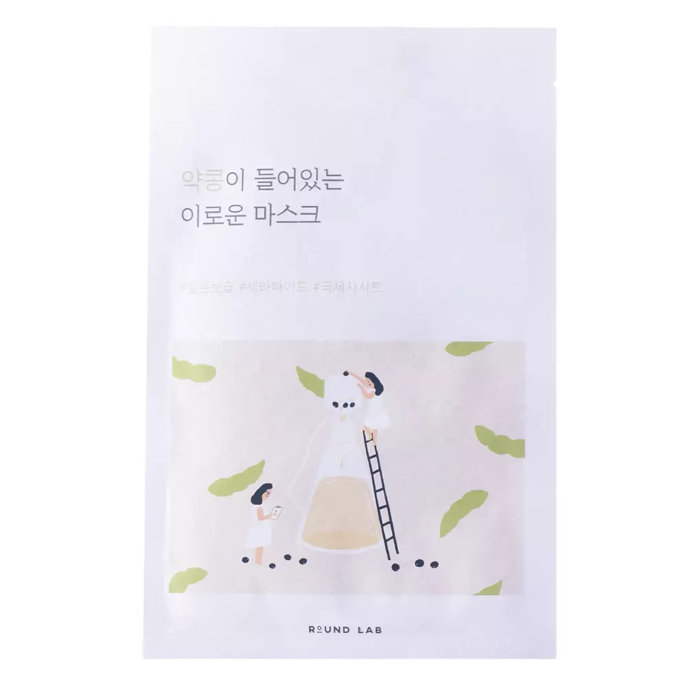 Round Lab - Soybean Nourishing Sheet Mask - Vyživujúca a spevňujúca maska s extraktom z čiernej sóje - 25 ml