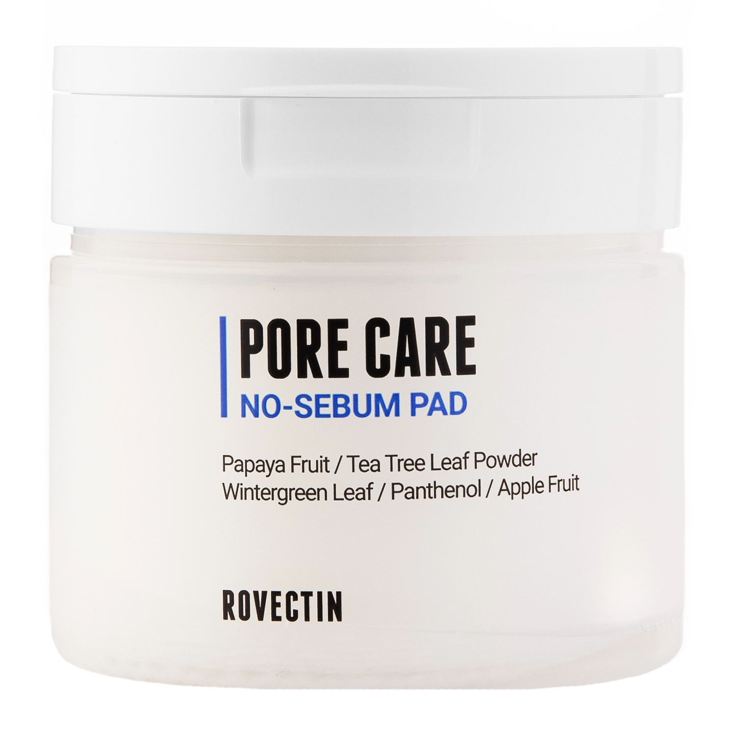 Rovectin - Pore Care No-Sebum Pad - Čistiace tonizačné pleťové tampóny - 60 ks / 180 ml