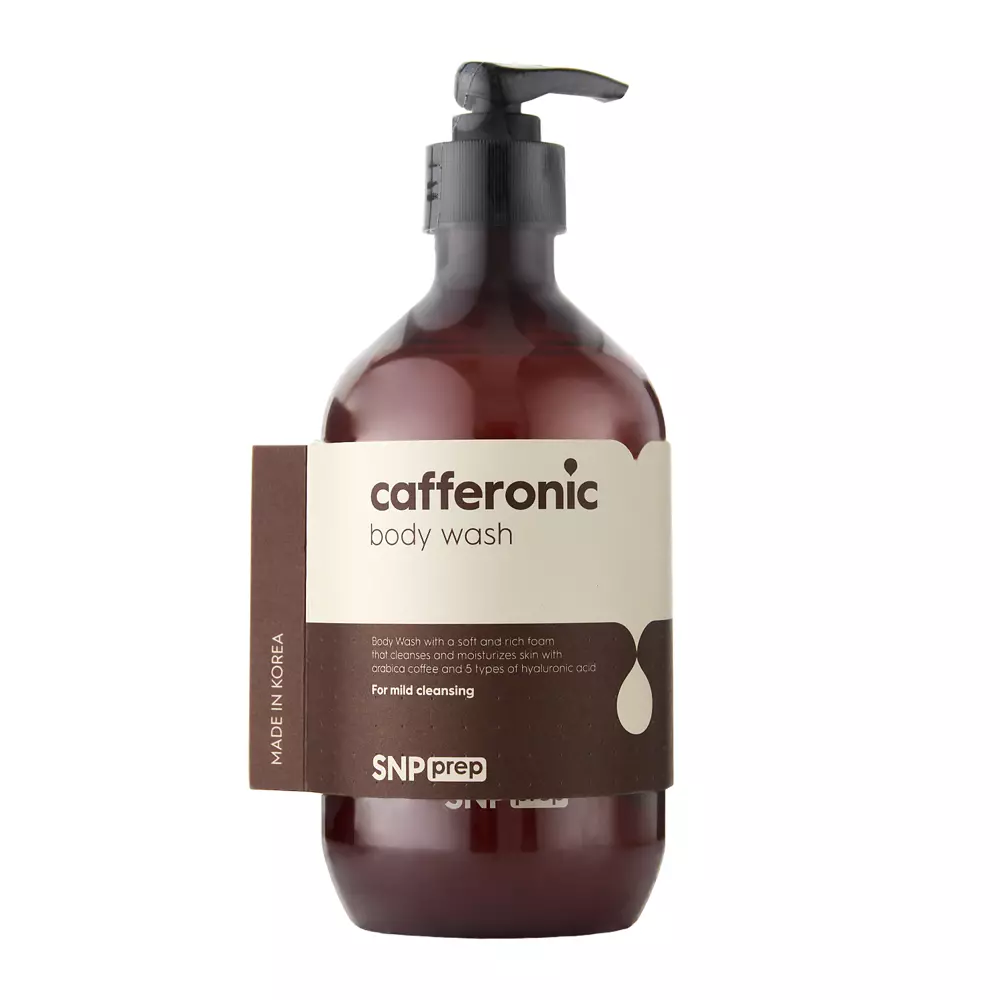 SNP - Prep Cafferonic Body Wash - Vyživujúci sprchový gél - 500 ml