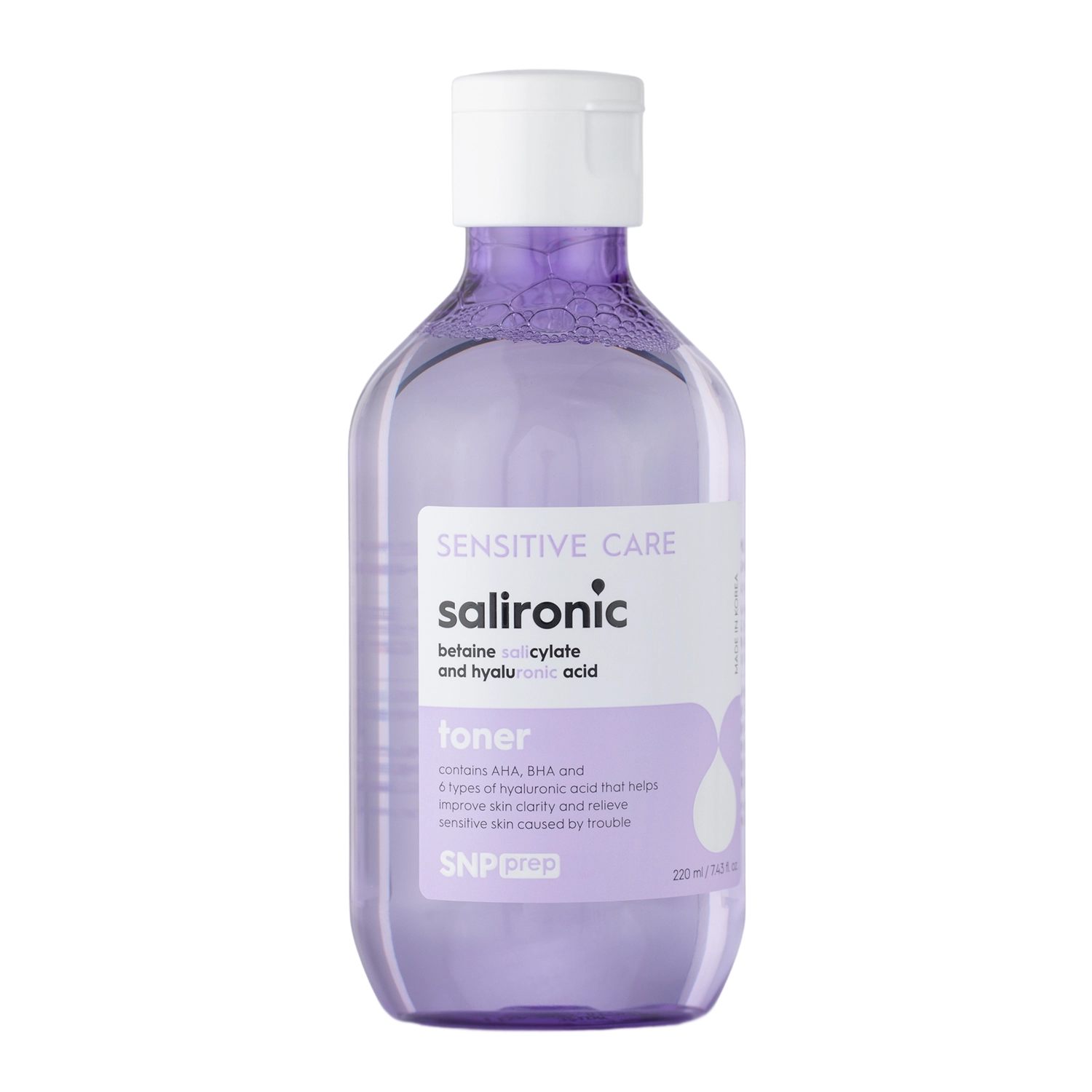 SNP - Prep Salironic Toner - Exfoliačné a hydratačné pleťové tonikum s betaín salicylátom - 220 ml