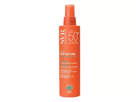 SVR - Sun Secure Spray SPF50+ - Hydratačný sprej s vysokou slnečnou ochranou - 200ml
