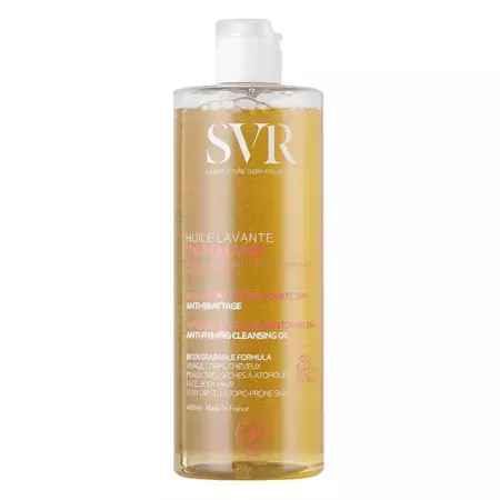 SVR - Topialyse Huile Lavante - Micelárny olej na umývanie tváre a tela - 400 ml