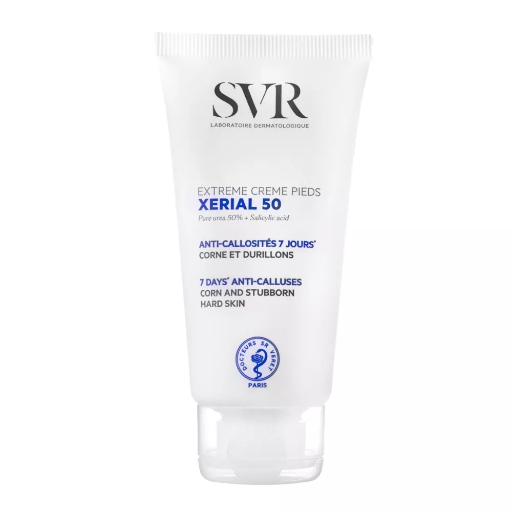 SVR - Xerial 50 Extreme Creme Pieds - Gél pre nadmerne zrohovatenú pokožku - 50 ml